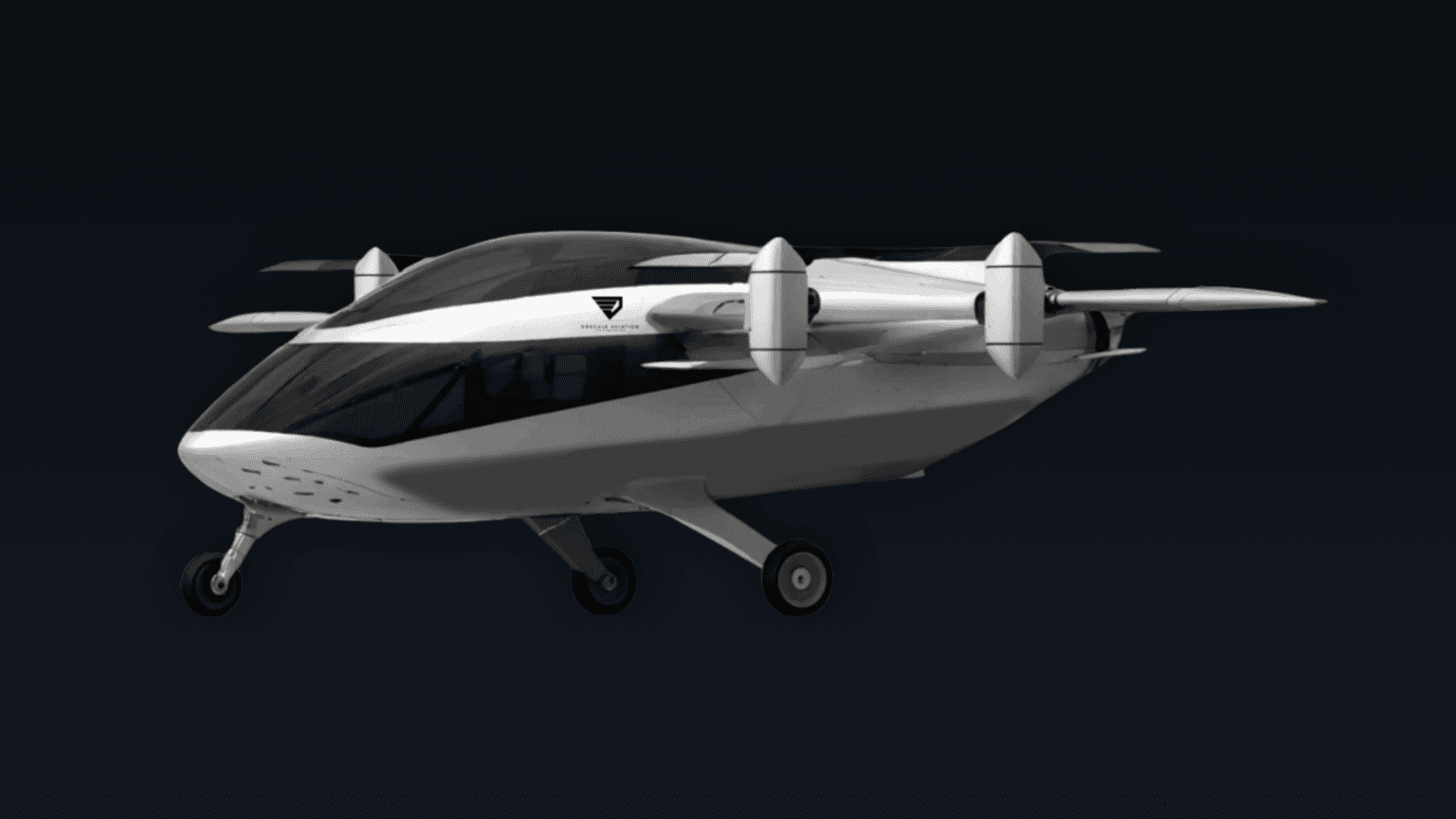 AyuRatha (DX1) eVTOL air ambulance exterior