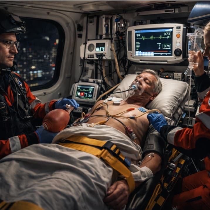 Critical Heart Patient Support — Dragale Aviation eVTOL air ambulance solution