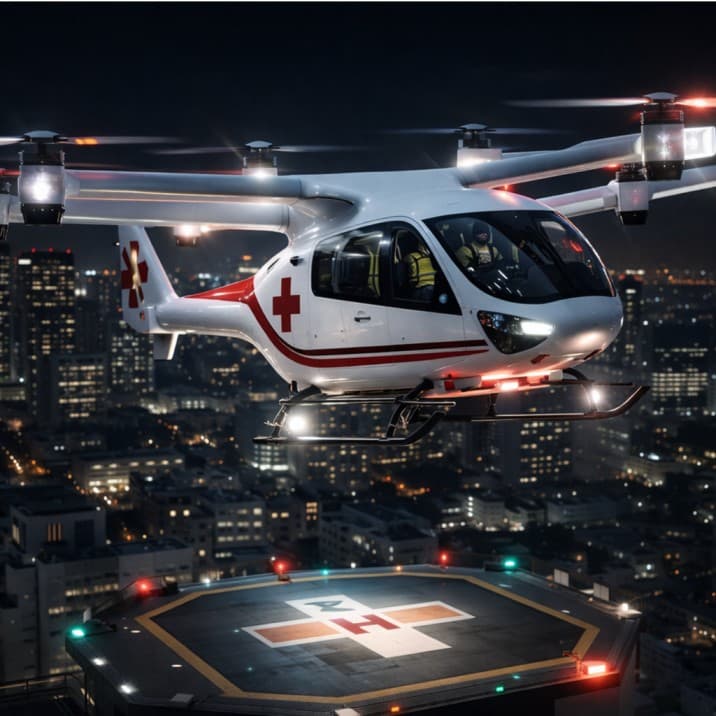 Seamless VTOL Patient Transport — Dragale Aviation eVTOL air ambulance solution
