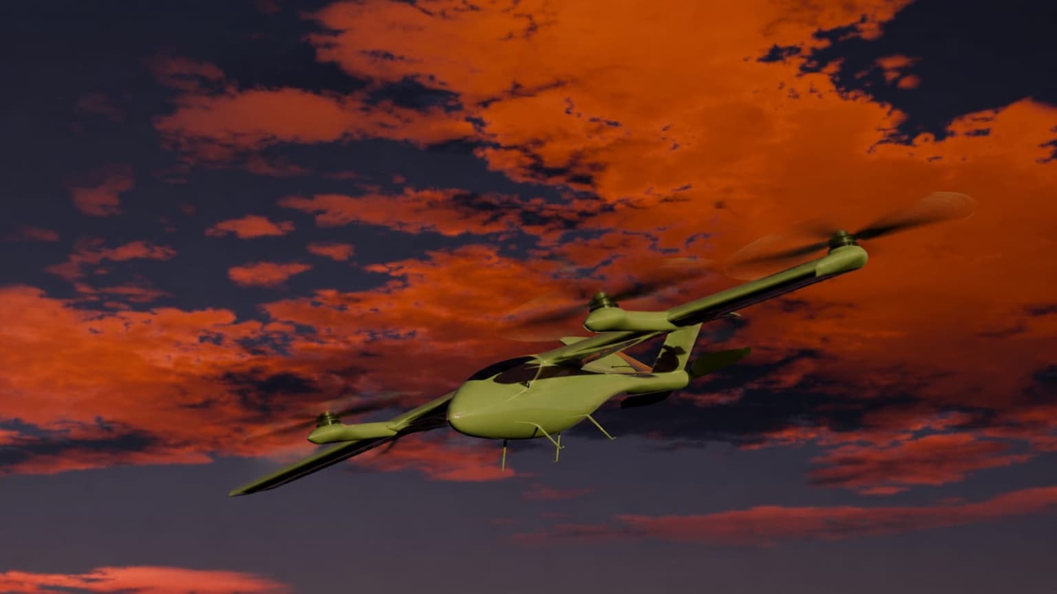 DRAG V-16 medical logistics UAV in forward cruise flight, exemplifying scalable aerial healthcare networks across India